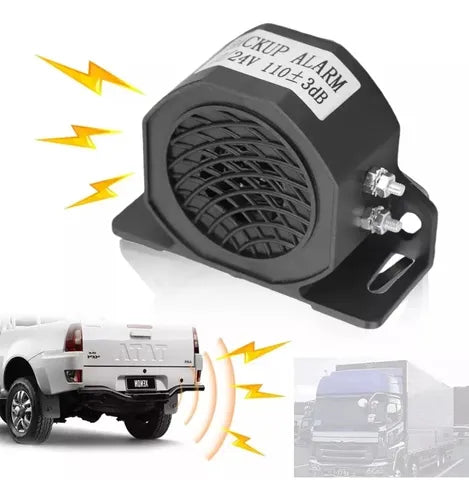 Bocina de Retroceso Universal 12/24V – Auto, Camioneta y Camión