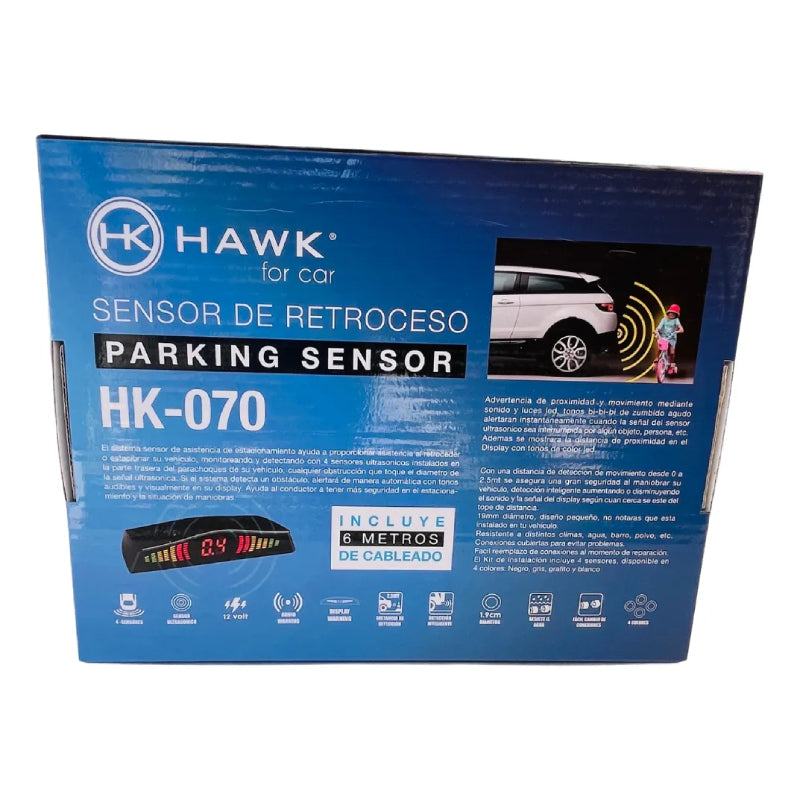 Sensor de retroceso HK-070 Plata