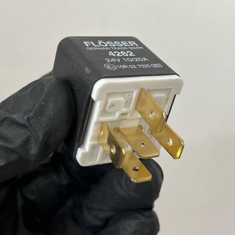 Relay 24 V 10/20 A 5 Patas Flosser 4262 - 10ud