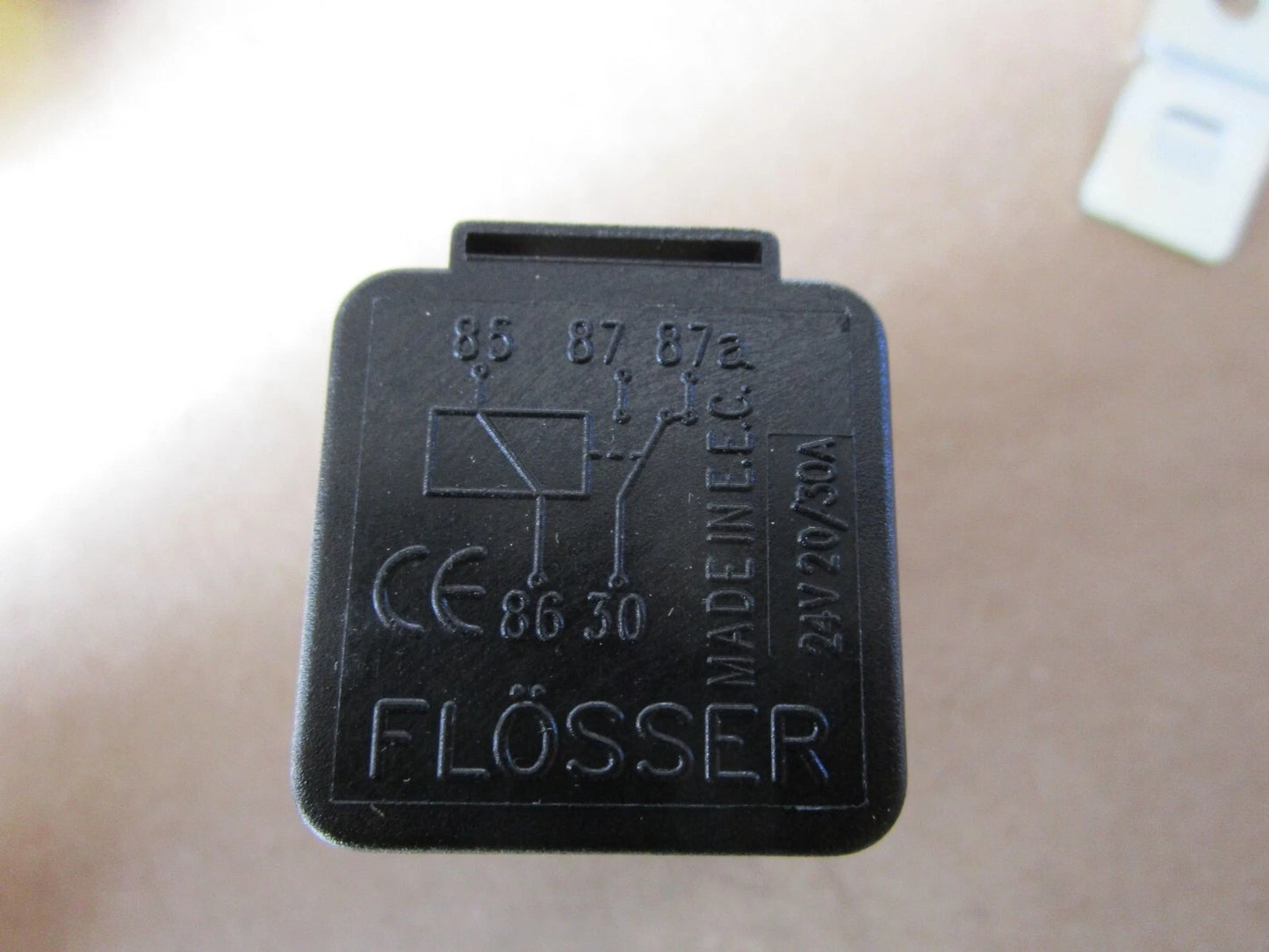 Relé 24 V 20/30a Flosser 4268 Automotriz / Industrial