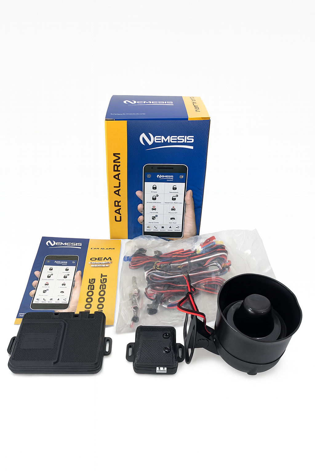 Alarma Nemesis 4000bg Código Variable Seguridad Automática