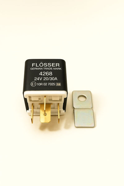 Relé 24 V 20/30a Flosser 4268 Automotriz / Industrial