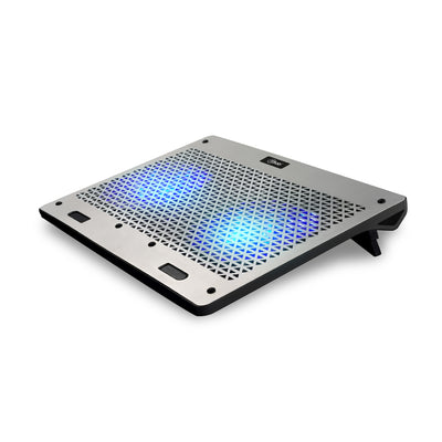 Base Ventilador Gamer Mlab 15,6 - 2 Ventiladores Aluminio