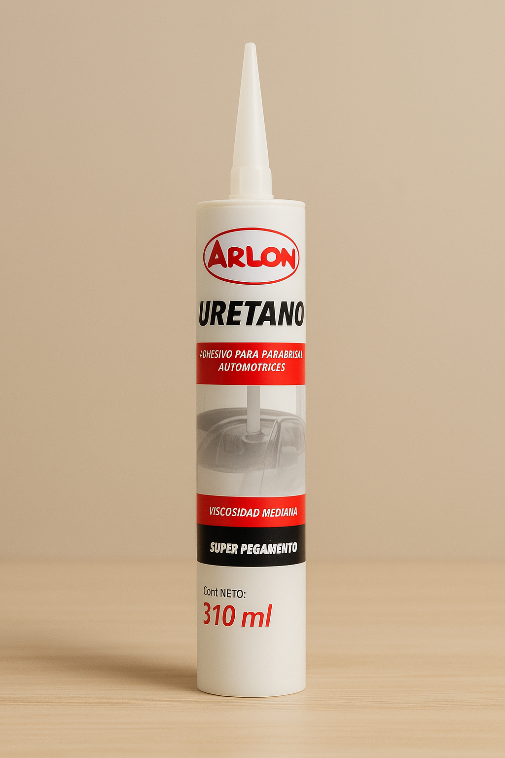 Adhesivo Parabrisas Uretano 310 Ml Arlon