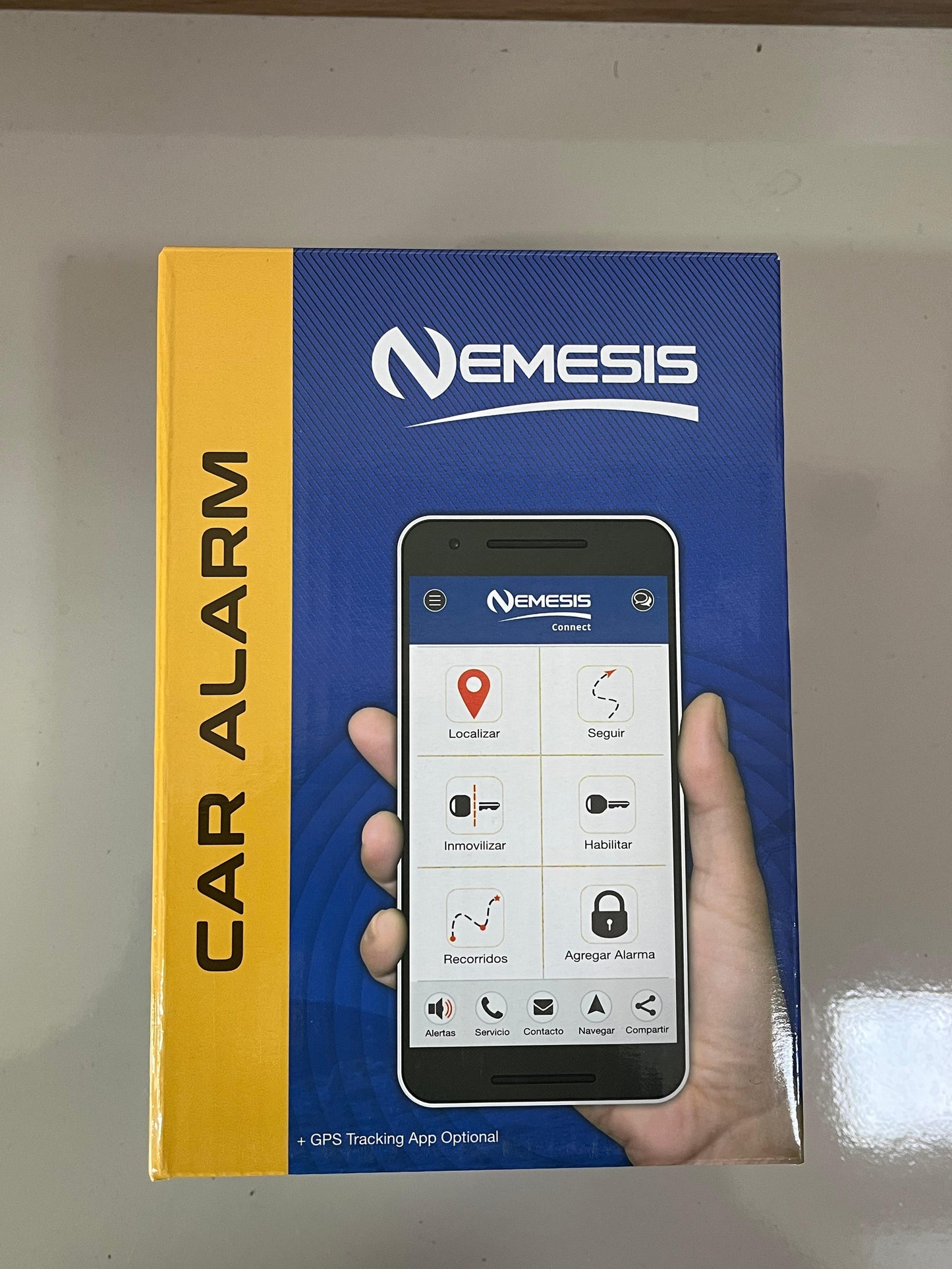 Alarma Nemesis 4000bg Código Variable Seguridad Automática