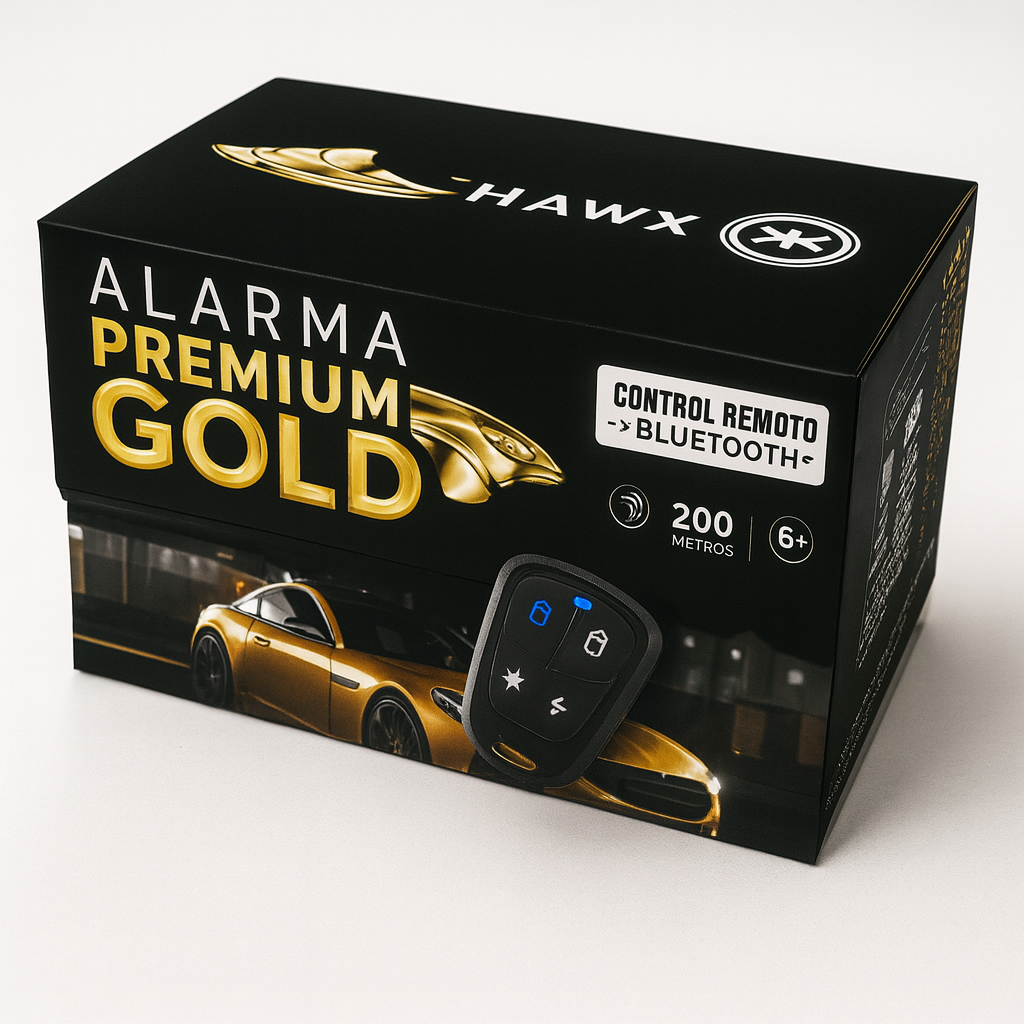 Alarma Premium Gold Para Auto Códigos Variable, Bluetooth.