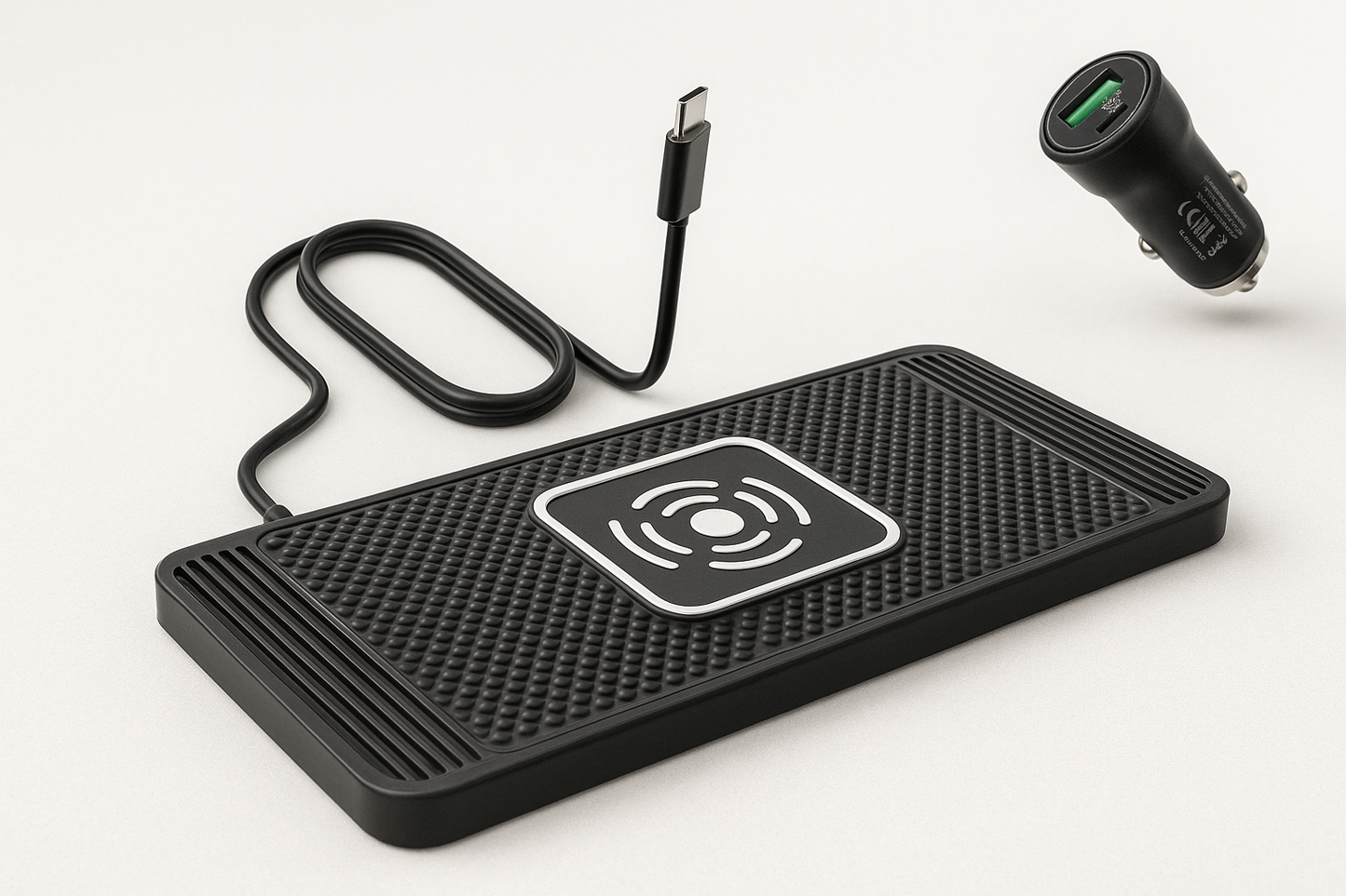 Cargador Inalámbrico Portátil con Cable de Carga Rápida