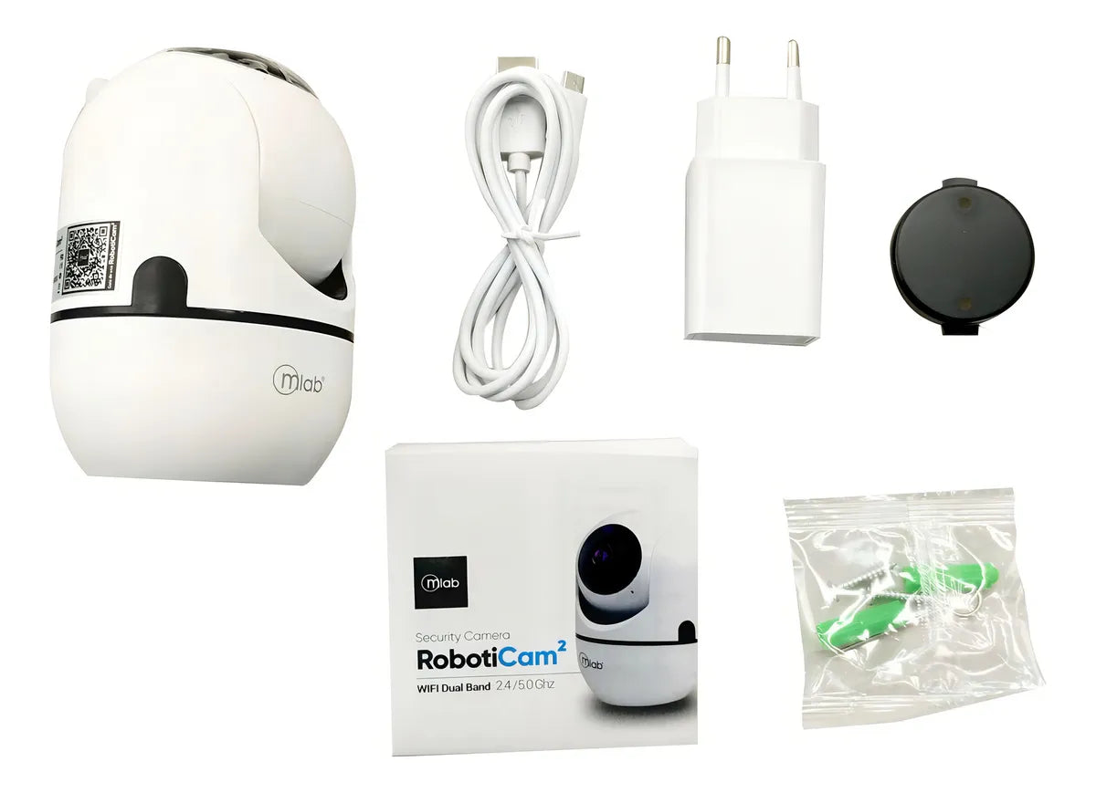 Cámara Ip Mlab Roboticam2 9257 1080p Wifi Vigilancia 24/7