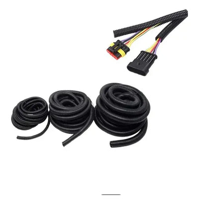 Rollo Corrugado 10 Mm X 25 M Negro