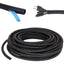 Rollo Corrugado 10 Mm X 25 M Negro