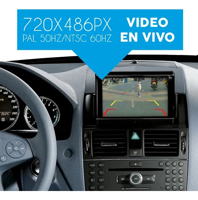 Cámara Asistente De Estacionamiento Hawk Uc 817