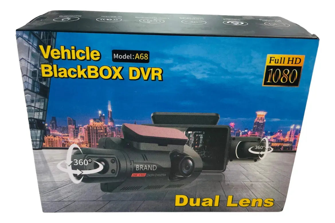 Cámara Dash Cam Hd Para Auto Dvr Full Hd