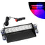 Baliza Parabrisa Led Estroboscópica Azul Rojo