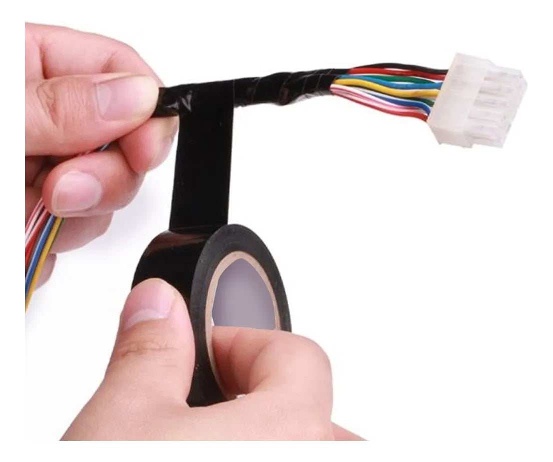 Cinta Aisladora Pvc X10 Unidades Color Negro