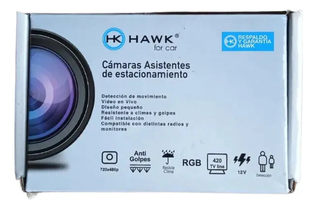 Cámara Asistente De Estacionamiento Hawk Uc 817
