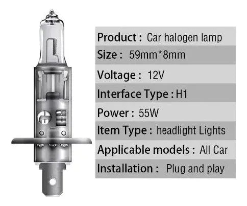 Ampolleta h1 12v 55w Flotop