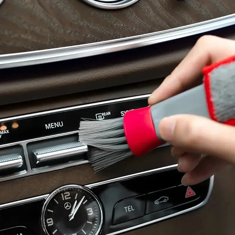 Cepillo Multiusos Para Limpieza Interior De Coche Pack 2ud