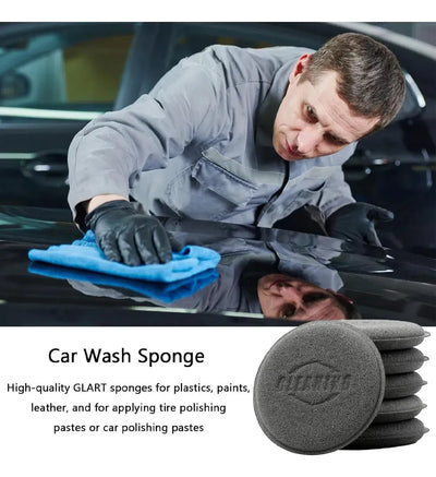 Esponja Aplicador | Detailing Automotriz | Pack 4 Pcs