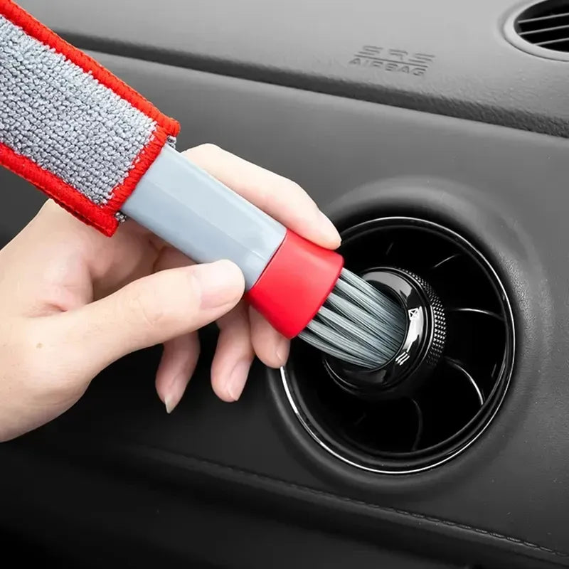 Cepillo Multiusos Para Limpieza Interior De Coche Pack 2ud