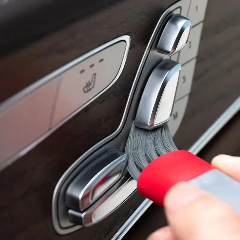 Cepillo Multiusos Para Limpieza Interior De Coche Pack 2ud