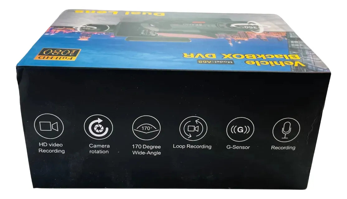 Cámara Dash Cam Hd Para Auto Dvr Full Hd