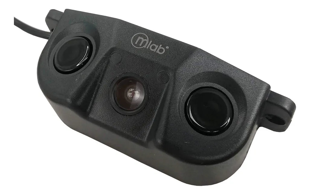 Cámara + Sensor De Retroceso Mlab 9237 3 En 1 Ip67 Negra