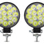 Foco Neblinero Led 14 Chips 42w 10-30v Redondo Para Auto