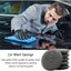 Esponja Aplicador / Detailing Automotriz Pack 4 pcs Negro