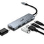 Genius Uh500 Hub Tipo C 5 Puertos Hdmi 4k,carga Pd100w,usb