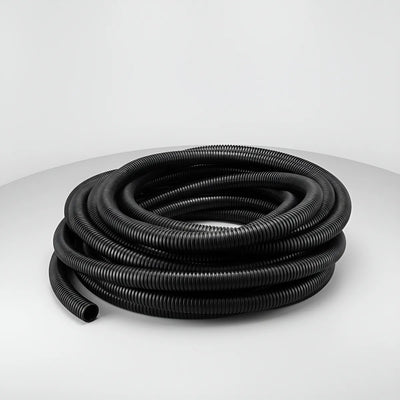 Rollo Corrugado 10 Mm X 25 M Negro