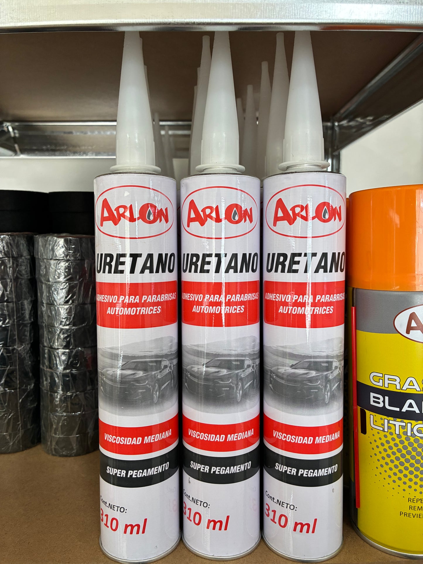 Adhesivo Parabrisas Uretano 310 Ml Arlon
