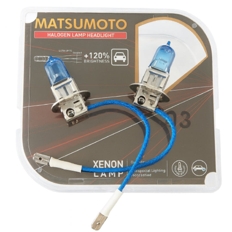 Ampolleta H3 12v 55w Matsumoto Luz Halógena Para Faros