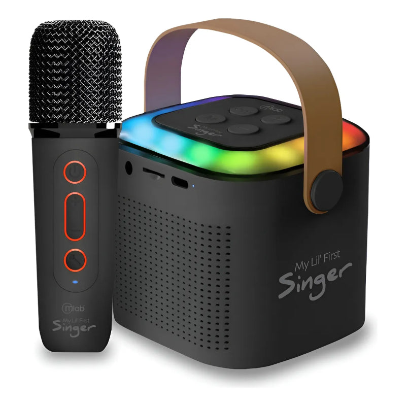 Mlab Karaoke My Lil First Singer Rgb 1 Mic Inalámbrico