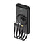 Powerbank Mlab 9410 10.000 Mah Carga Inalámbrica Negro