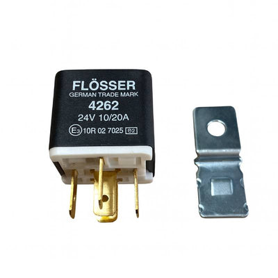 Relay 24 V 10/20 A 5 Patas Flosser 4262 - 10ud