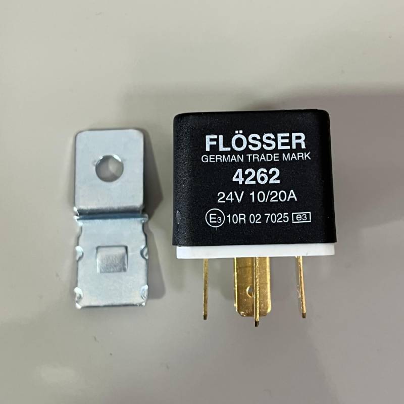 Relay 24 V 10/20 A 5 Patas Flosser 4262