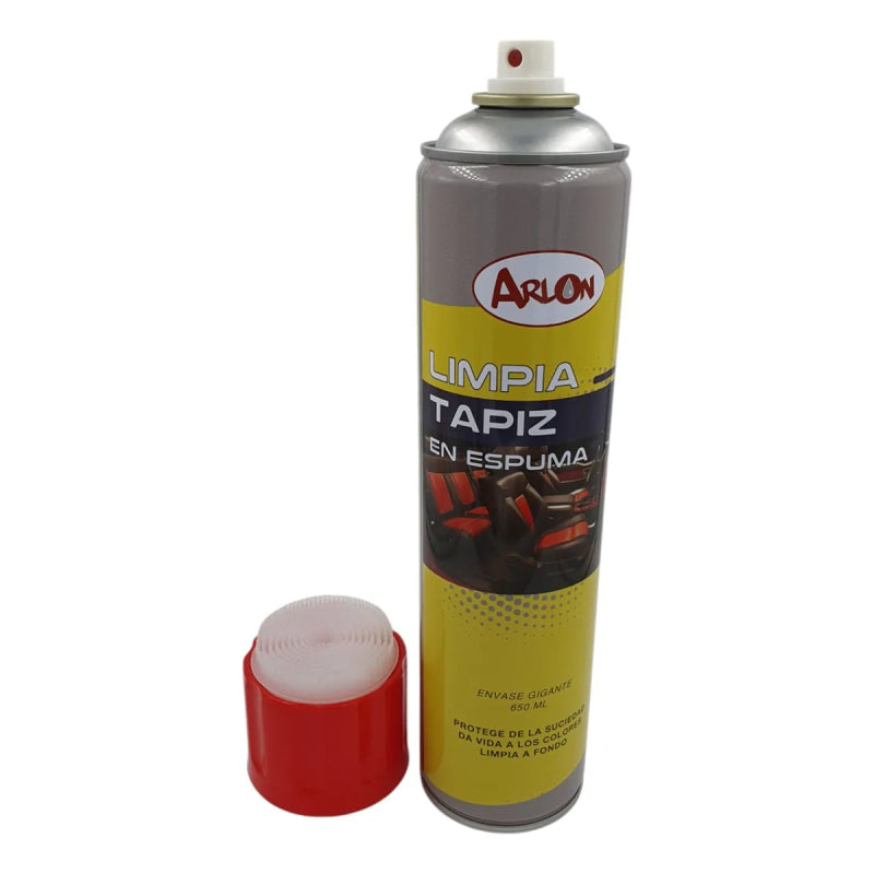 Limpia Tapiz Arlon 650 Ml Con Cepillo Para Asientos, Techo