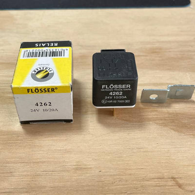 Relay 24 V 10/20 A 5 Patas Flosser 4262