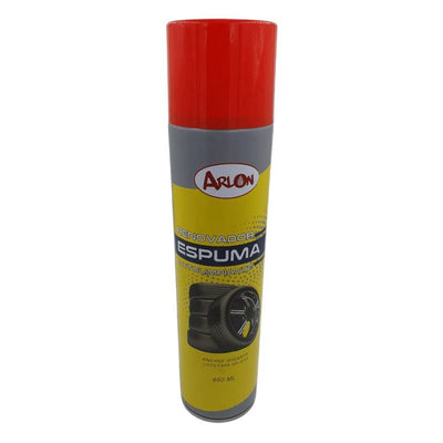 Renovador De Neumáticos Arlon 650 Ml Espuma Autolimpiante
