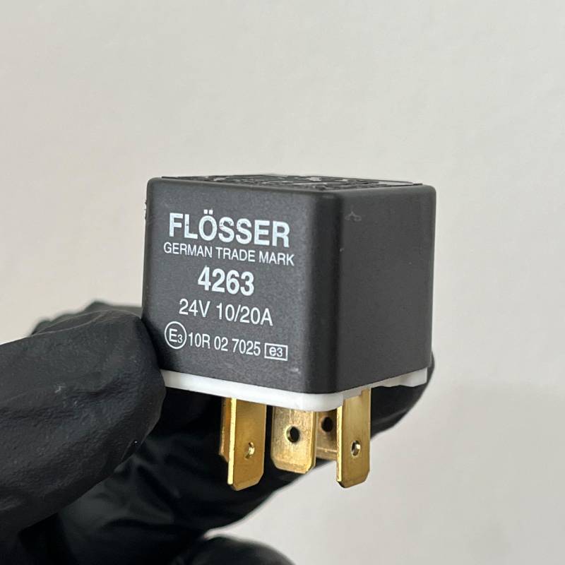 Relé 4263 Flosser 24v 10a 5 Pines Sistema Eléctrico Pesado
