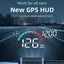 Velocímetro Digital Universal Hud M22 Gps Pantalla Hud Km/h