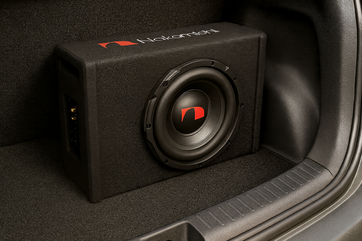 Subwoofer Activo Nakamichi NBX25M 10” – 1000W de Potencia y Sonido Premium