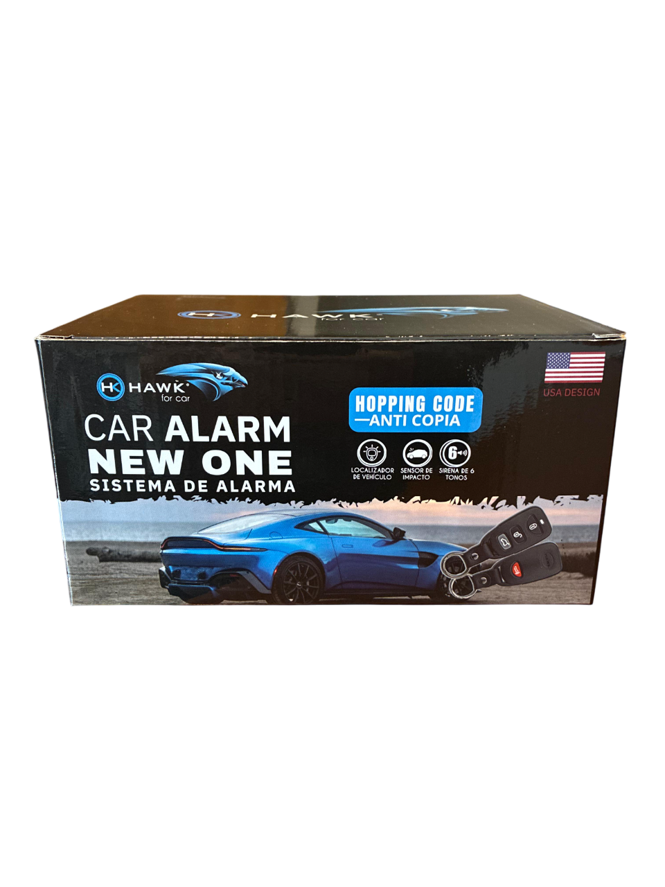 Alarma Para Automovil 12v Hawk One