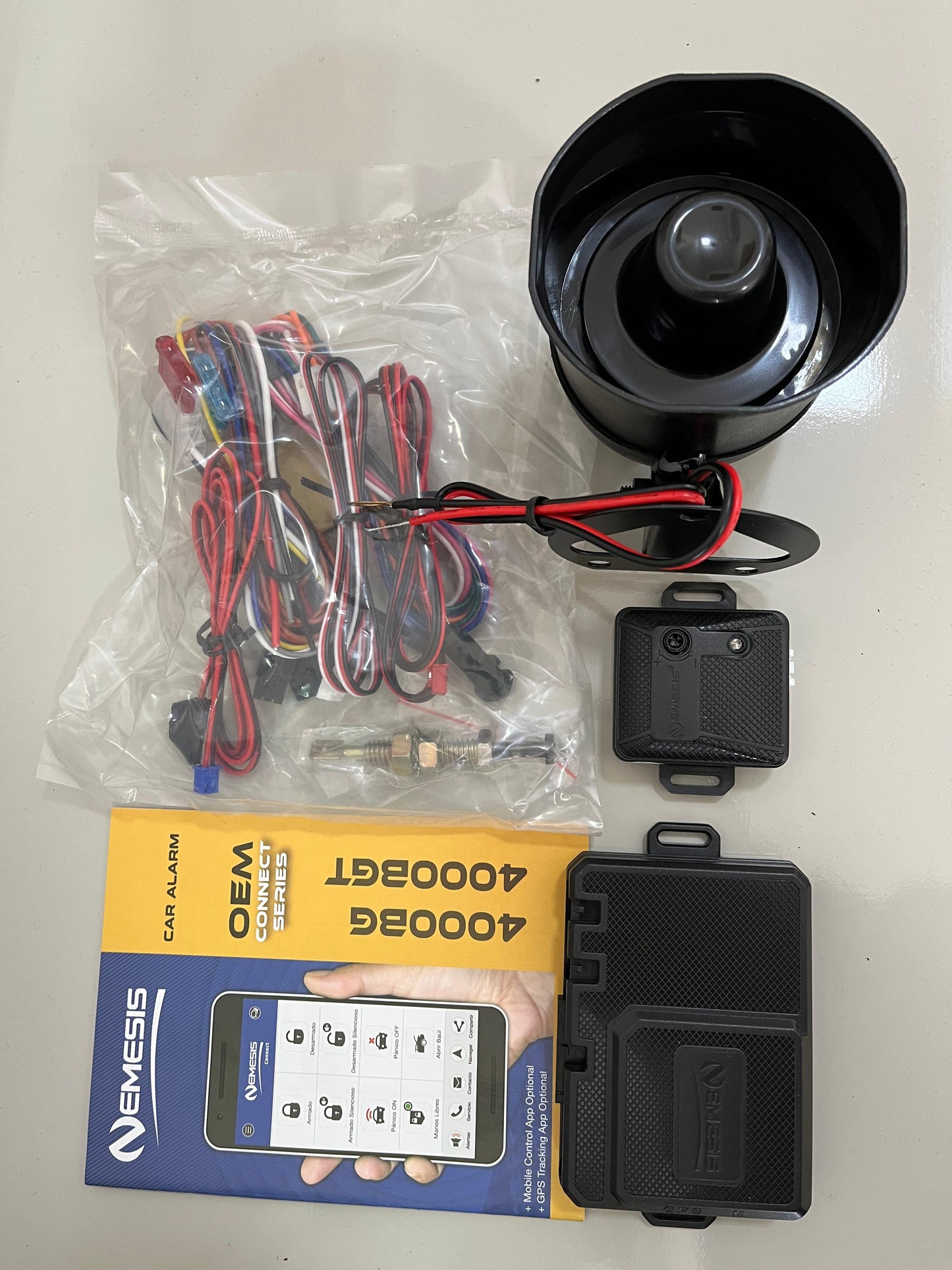 Alarma Nemesis 4000bg Código Variable Seguridad Automática
