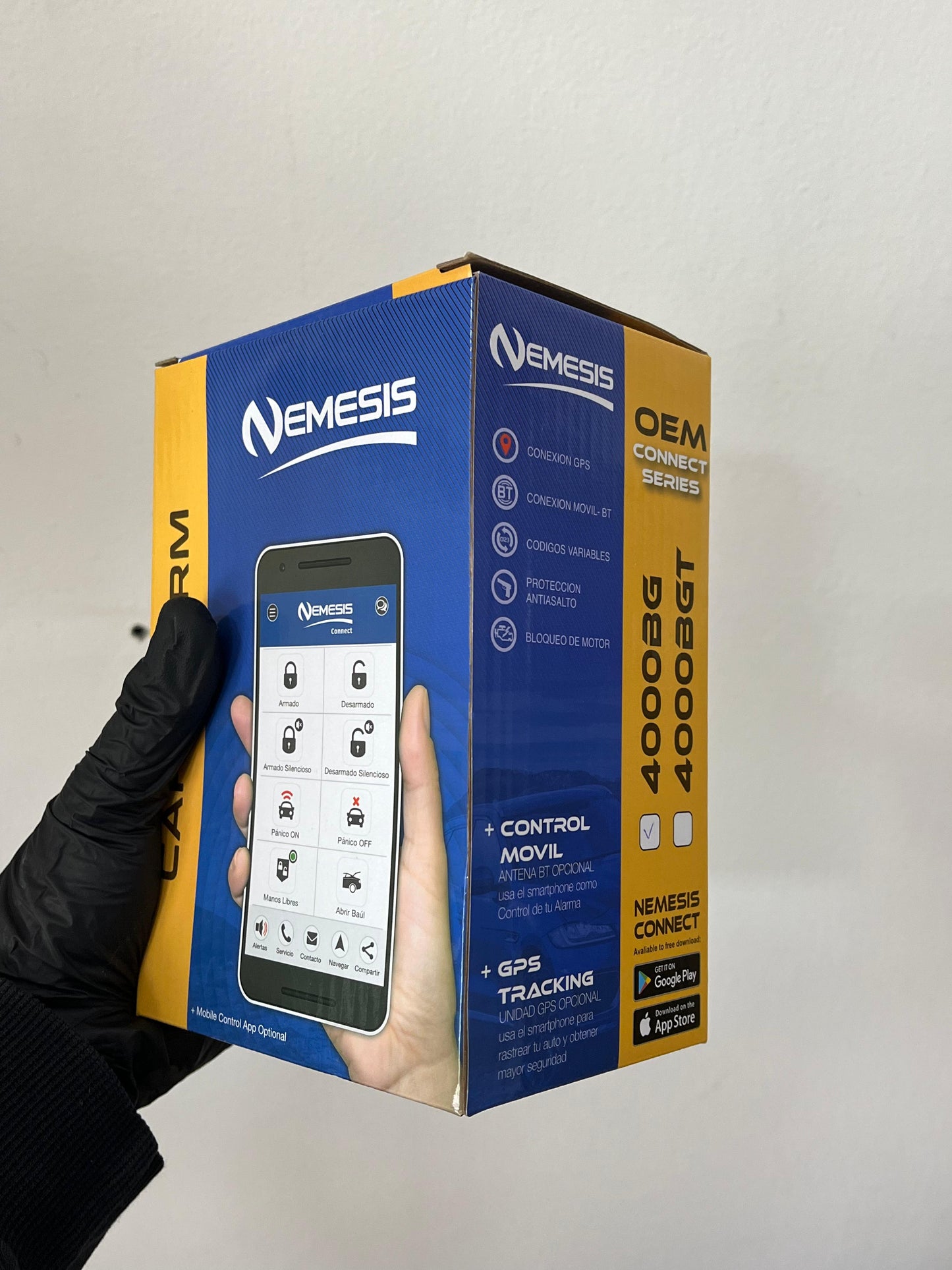 Alarma Nemesis 4000bg Código Variable Seguridad Automática