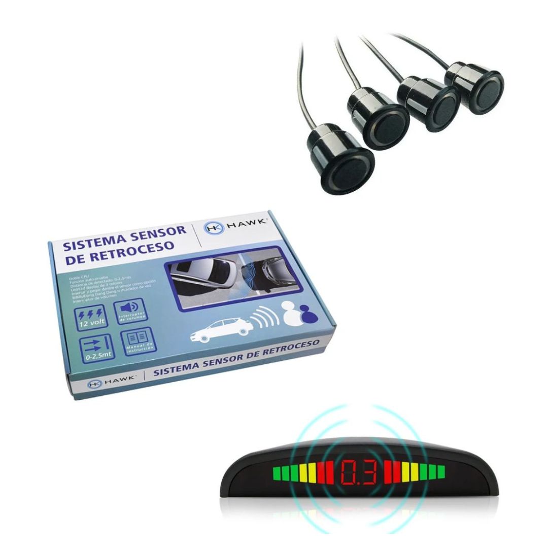 Sensor de retroceso HK-070 Negro