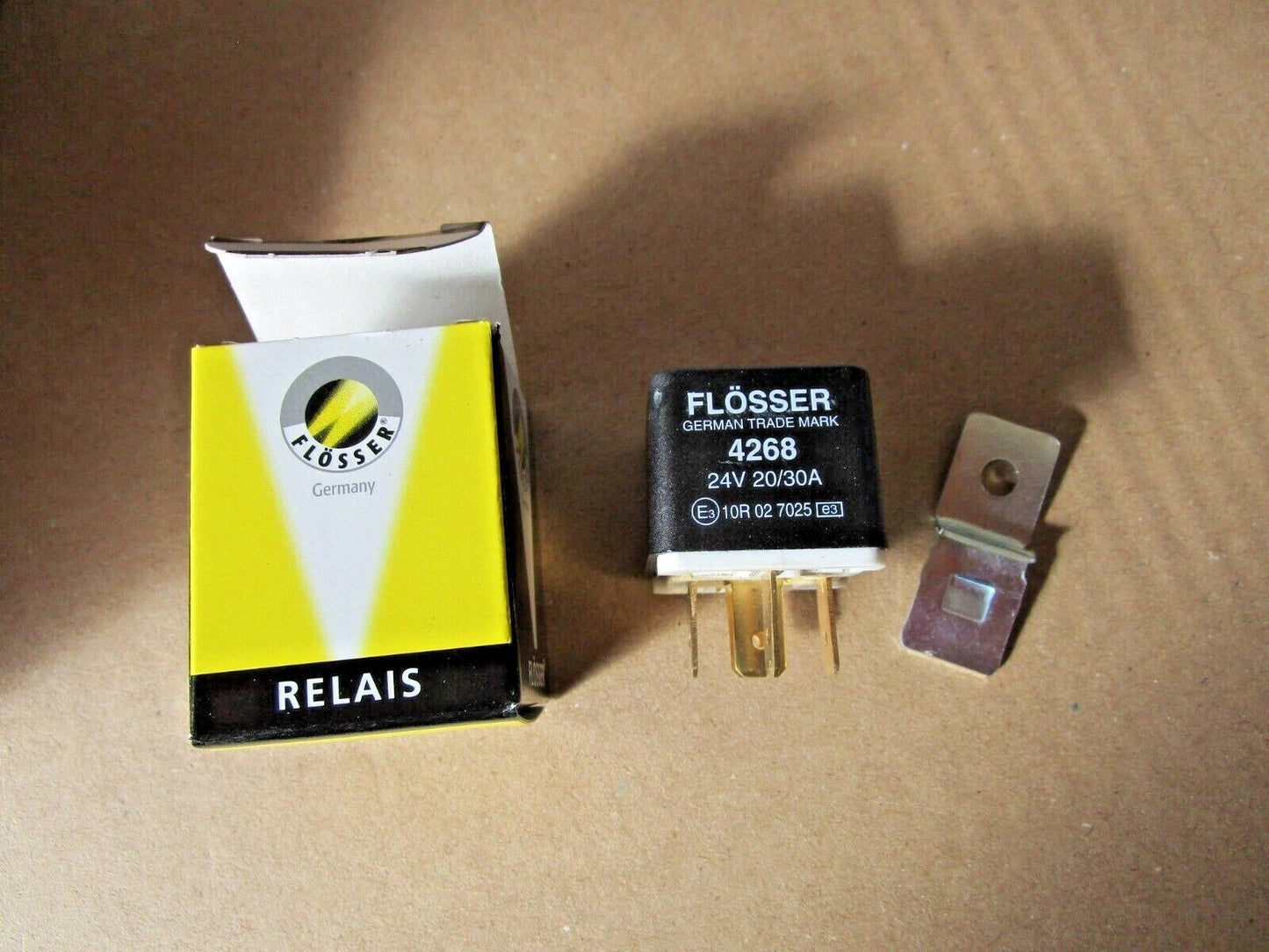 Relé 24 V 20/30a Flosser 4268 Automotriz / Industrial